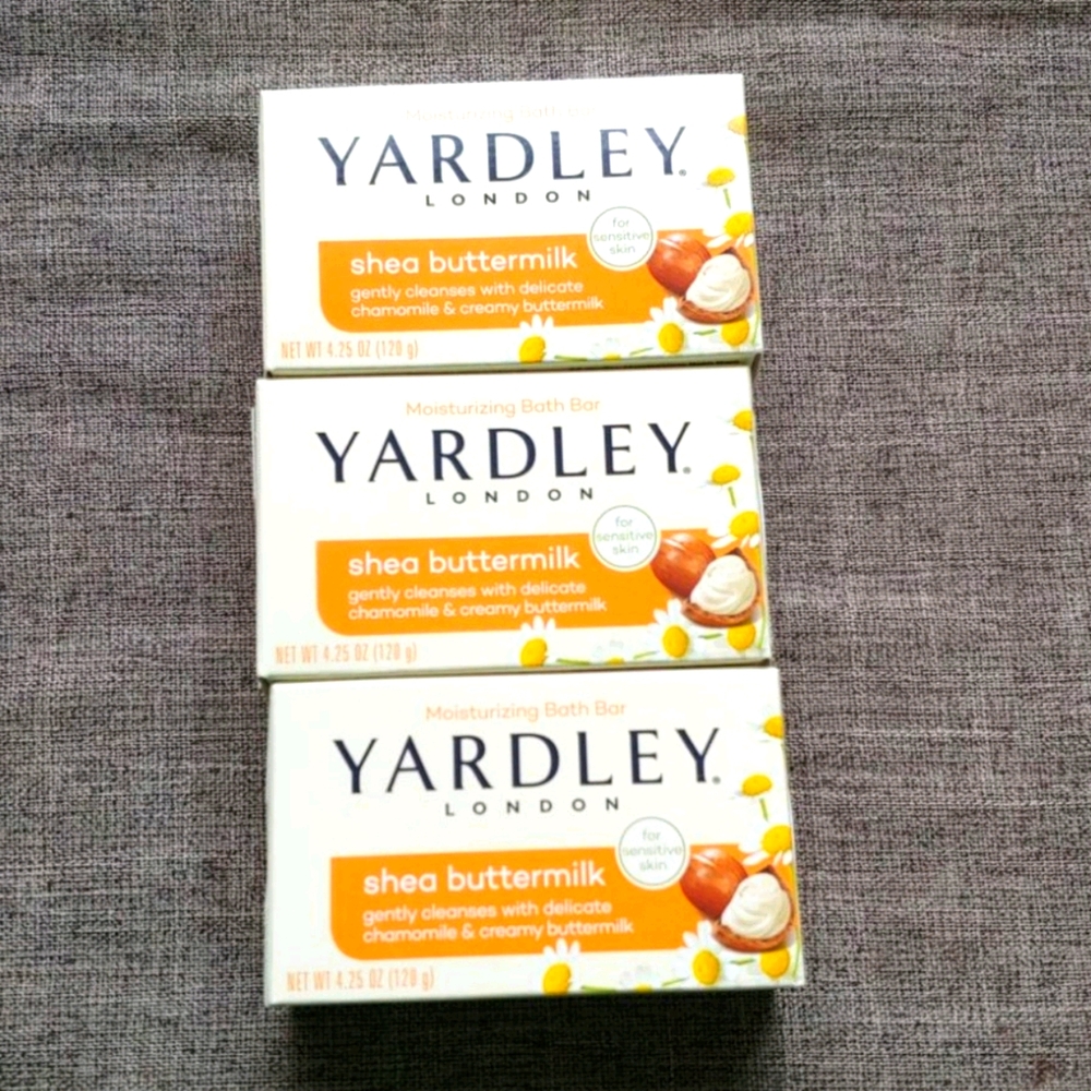 Yardley London Shea butter soap 3pack